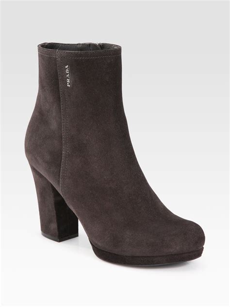 prada track boots|prada suede ankle boots.